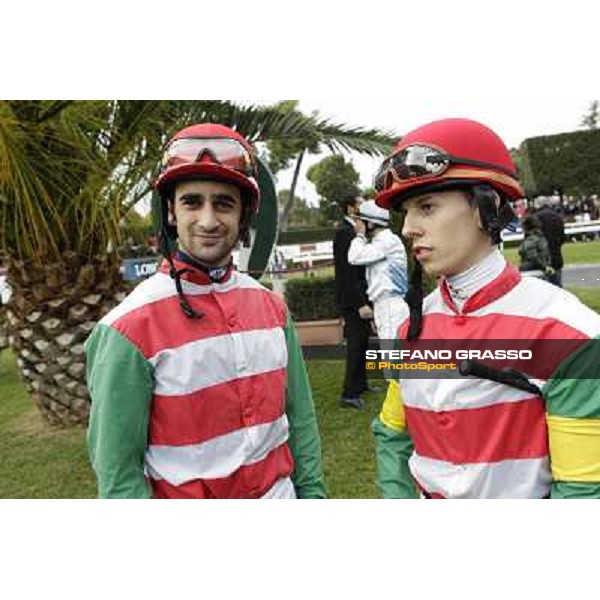 Fabio Branca and Cristian Demuro Rome- Capannelle racecourse,4th nov.2012 ph.Stefano Grasso