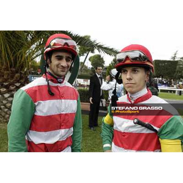 Fabio Branca and Cristian Demuro Rome- Capannelle racecourse,4th nov.2012 ph.Stefano Grasso