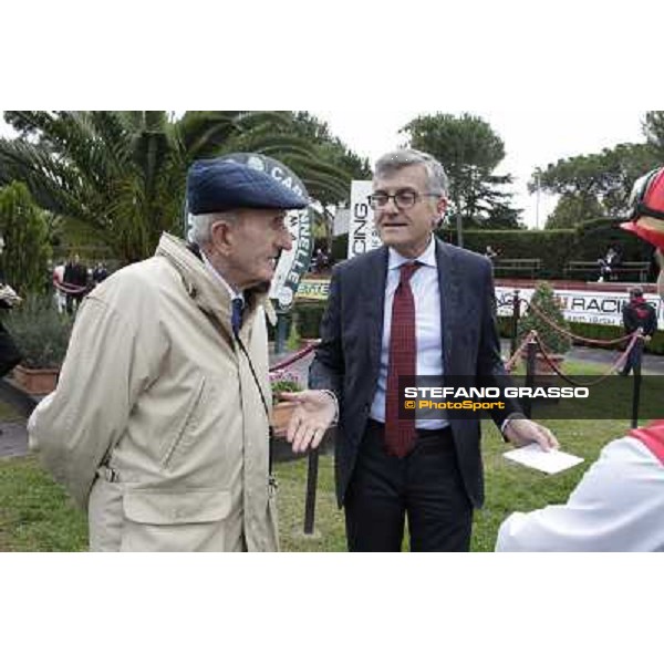 Luigi Camici and Francesco Ruffo della Scaletta Rome- Capannelle racecourse,4th nov.2012 ph.Stefano Grasso