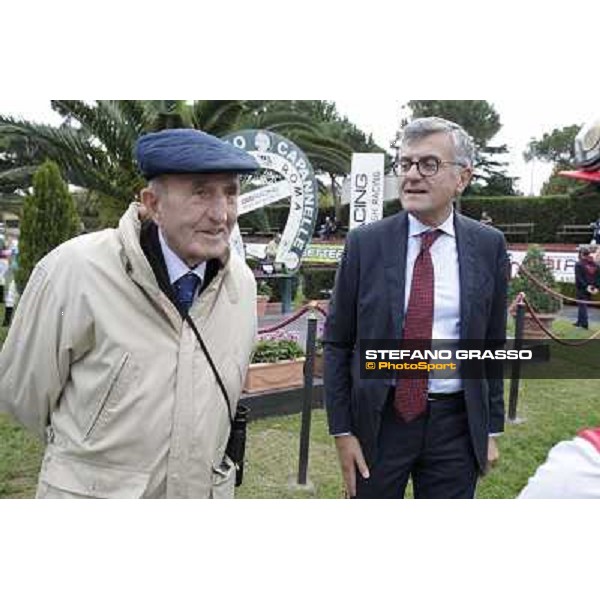 Luigi Camici and Francesco Ruffo della Scaletta Rome- Capannelle racecourse,4th nov.2012 ph.Stefano Grasso