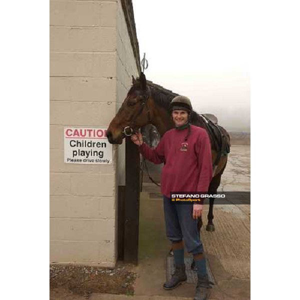 Dr. Philip Pritchard and Happy Hussar at Purton, Gloucesteshire 19th march 2005 Ph. Stefano Grasso