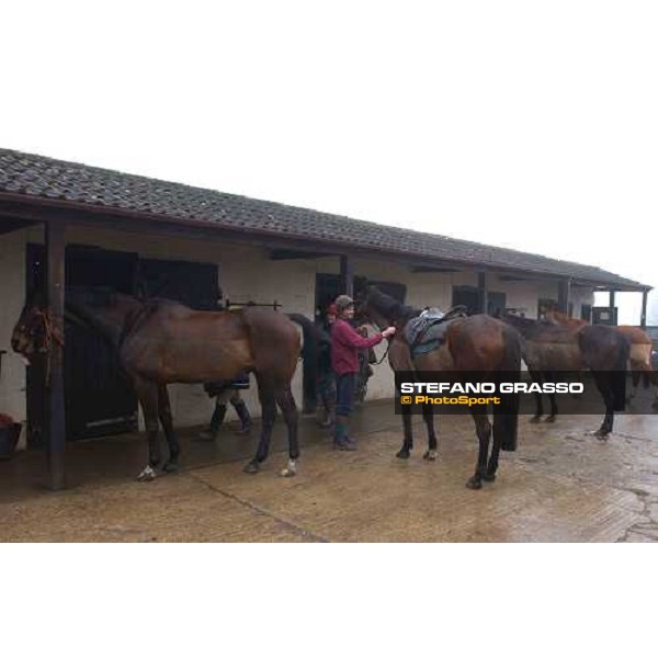 Dr. Philip Pritchard after morning works at Purton, Gloucesteshire 19th march 2005 Ph. Stefano Grasso