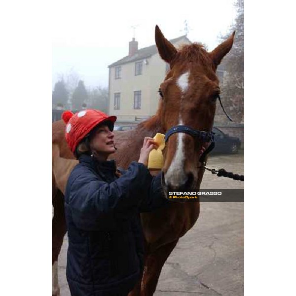 Jo and Blazing Batman Dauncey\'s Farm Purton, Gloucesteshire 19th march 2005 Ph. Stefano Grasso