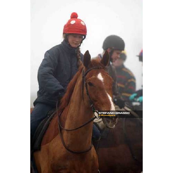 Jo Taylor on Blazing Batman Purton, Gloucestershire 19th march 2005 Ph. Stefano Grasso