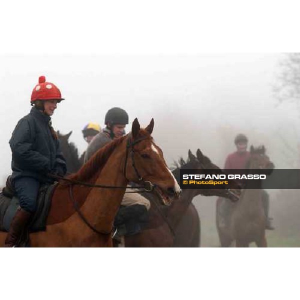 Jo Taylor on Blazing Batman Purton, Gloucestershire 19th march 2005 Ph. Stefano Grasso