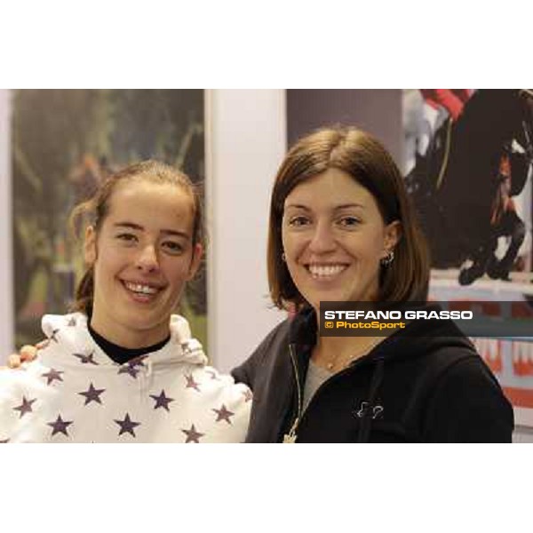 Anna Cavallaro and Valentina Truppa Fieracavalli 2012 Verona,10th nov.2012 ph.Stefano Grasso