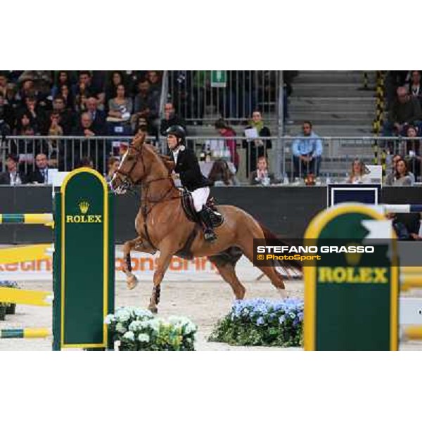 Sergio Alvarez Moya and Zipper win the Rolex FEI World Cup jumping Verona presented by FixDesign Fieracavalli 2012 - Verona,11th nov. 2012 ph.Stefano Grasso