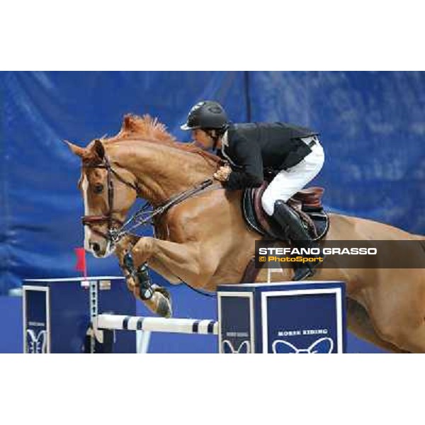 Sergio Alvarez Moya and Zipper win the Rolex FEI World Cup jumping Verona presented by FixDesign Fieracavalli 2012 - Verona,11th nov. 2012 ph.Stefano Grasso