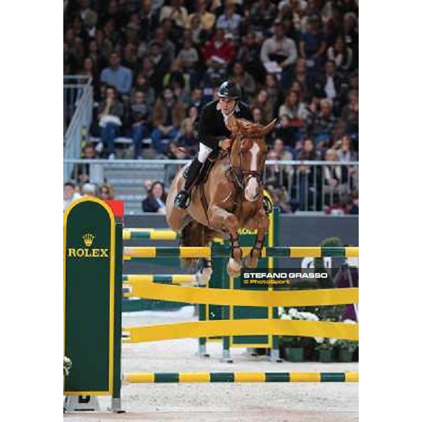Sergio Alvarez Moya and Zipper win the Rolex FEI World Cup jumping Verona presented by FixDesign Fieracavalli 2012 - Verona,11th nov. 2012 ph.Stefano Grasso