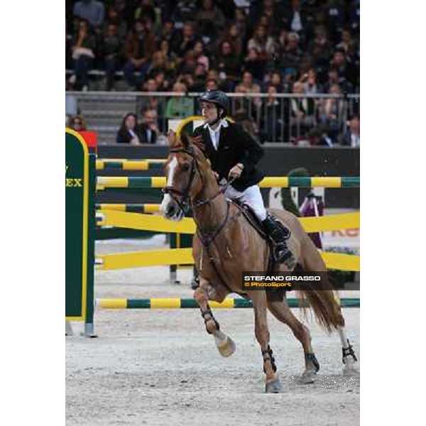 Sergio Alvarez Moya and Zipper win the Rolex FEI World Cup jumping Verona presented by FixDesign Fieracavalli 2012 - Verona,11th nov. 2012 ph.Stefano Grasso
