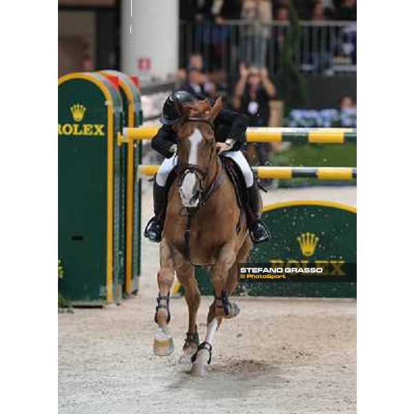 Sergio Alvarez Moya and Zipper win the Rolex FEI World Cup jumping Verona presented by FixDesign Fieracavalli 2012 - Verona,11th nov. 2012 ph.Stefano Grasso