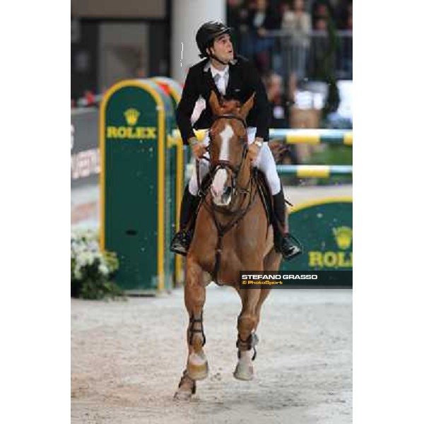 Sergio Alvarez Moya and Zipper win the Rolex FEI World Cup jumping Verona presented by FixDesign Fieracavalli 2012 - Verona,11th nov. 2012 ph.Stefano Grasso