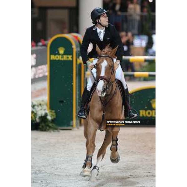 Sergio Alvarez Moya and Zipper win the Rolex FEI World Cup jumping Verona presented by FixDesign Fieracavalli 2012 - Verona,11th nov. 2012 ph.Stefano Grasso