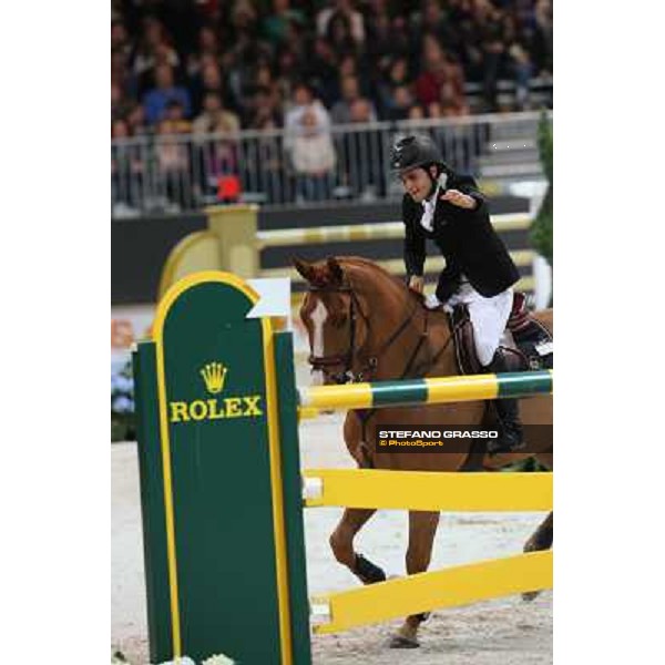 Sergio Alvarez Moya and Zipper win the Rolex FEI World Cup jumping Verona presented by FixDesign Fieracavalli 2012 - Verona,11th nov. 2012 ph.Stefano Grasso