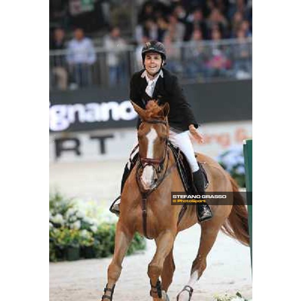 Sergio Alvarez Moya and Zipper win the Rolex FEI World Cup jumping Verona presented by FixDesign Fieracavalli 2012 - Verona,11th nov. 2012 ph.Stefano Grasso
