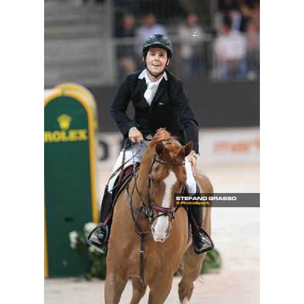 Sergio Alvarez Moya and Zipper win the Rolex FEI World Cup jumping Verona presented by FixDesign Fieracavalli 2012 - Verona,11th nov. 2012 ph.Stefano Grasso