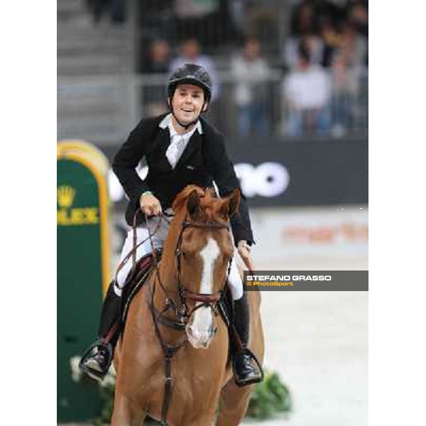 Sergio Alvarez Moya and Zipper win the Rolex FEI World Cup jumping Verona presented by FixDesign Fieracavalli 2012 - Verona,11th nov. 2012 ph.Stefano Grasso