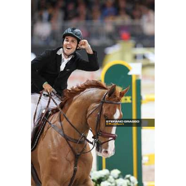 Sergio Alvarez Moya and Zipper win the Rolex FEI World Cup jumping Verona presented by FixDesign Fieracavalli 2012 - Verona,11th nov. 2012 ph.Stefano Grasso