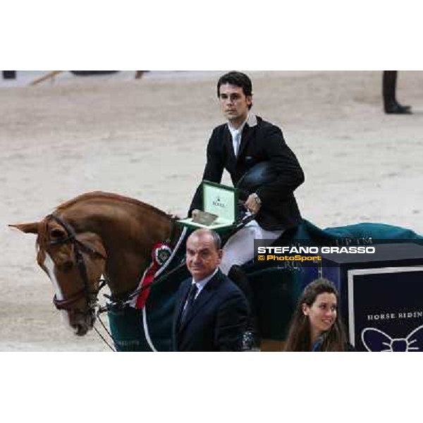 Sergio Alvarez Moya and Zipper win the Rolex FEI World Cup jumping Verona presented by FixDesign Fieracavalli 2012 - Verona,11th nov. 2012 ph.Stefano Grasso