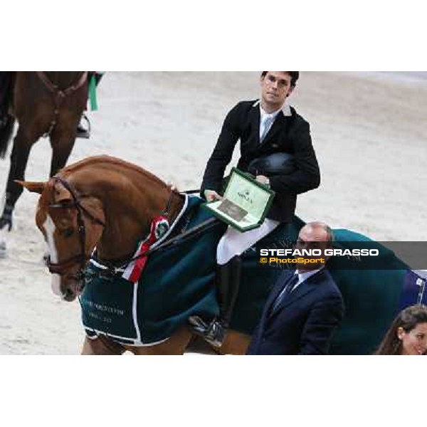 Sergio Alvarez Moya and Zipper win the Rolex FEI World Cup jumping Verona presented by FixDesign Fieracavalli 2012 - Verona,11th nov. 2012 ph.Stefano Grasso