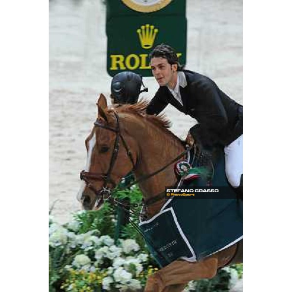Sergio Alvarez Moya and Zipper win the Rolex FEI World Cup jumping Verona presented by FixDesign Fieracavalli 2012 - Verona,11th nov. 2012 ph.Stefano Grasso