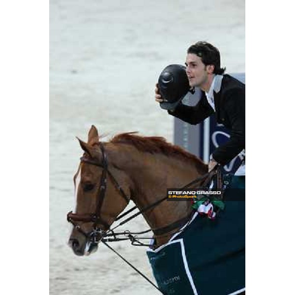 Sergio Alvarez Moya and Zipper win the Rolex FEI World Cup jumping Verona presented by FixDesign Fieracavalli 2012 - Verona,11th nov. 2012 ph.Stefano Grasso