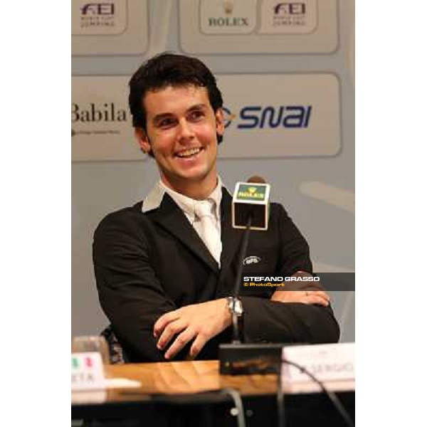 Sergio Alvarez Moya and Zipper win the Rolex FEI World Cup jumping Verona presented by FixDesign Fieracavalli 2012 - Verona,11th nov. 2012 ph.Stefano Grasso