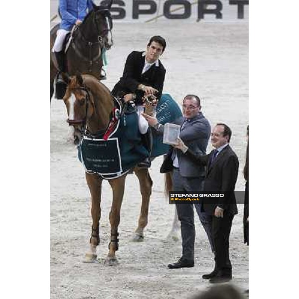 Sergio Alvarez Moya and Zipper win the Rolex FEI World Cup jumping Verona presented by FixDesign Fieracavalli 2012 - Verona,11th nov. 2012 ph.Stefano Grasso