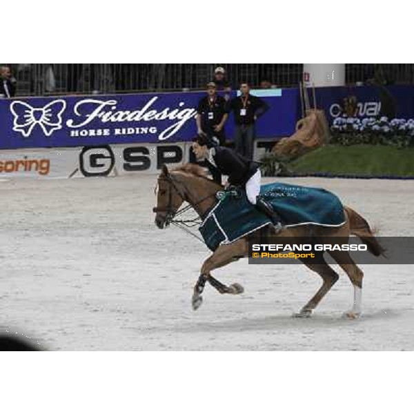 Sergio Alvarez Moya and Zipper win the Rolex FEI World Cup jumping Verona presented by FixDesign Fieracavalli 2012 - Verona,11th nov. 2012 ph.Stefano Grasso