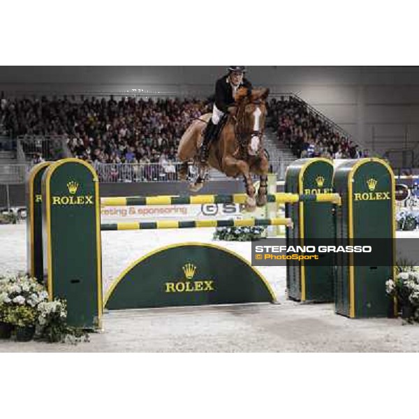 Sergio Alvarez Moya and Zipper win the Rolex FEI World Cup jumping Verona presented by FixDesign Fieracavalli 2012 - Verona,11th nov. 2012 ph.Stefano Grasso
