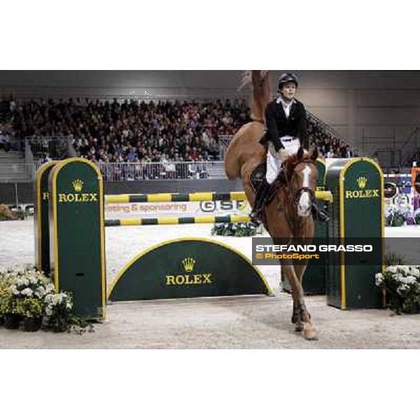 Sergio Alvarez Moya and Zipper win the Rolex FEI World Cup jumping Verona presented by FixDesign Fieracavalli 2012 - Verona,11th nov. 2012 ph.Stefano Grasso