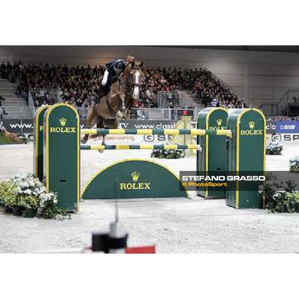 Sergio Alvarez Moya and Zipper win the Rolex FEI World Cup jumping Verona presented by FixDesign Fieracavalli 2012 - Verona,11th nov. 2012 ph.Stefano Grasso