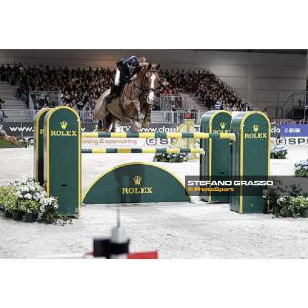 Sergio Alvarez Moya and Zipper win the Rolex FEI World Cup jumping Verona presented by FixDesign Fieracavalli 2012 - Verona,11th nov. 2012 ph.Stefano Grasso