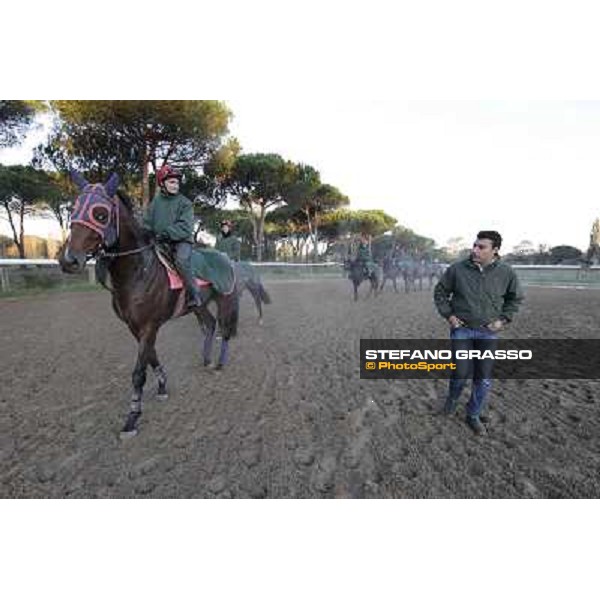 A morning at Endo Botti racing stable Pisa - San Rossore,7th nov.2012 ph.Stefano Grasso
