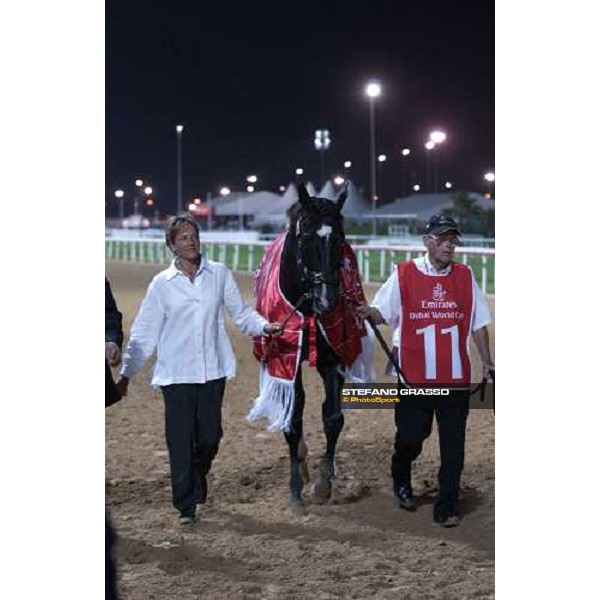 Roses in May coming back to the stable, after the triumph in Dubai World Cup 2005 Nad El Sheba- Dubai, 26th march 2005 ph. Stefano Grasso