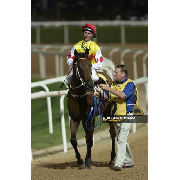 coming back for Javier Castellano on Saratoga County winner of Dubai Golden Shaeen Nad El Sheba- Dubai, 26th march 2005 ph. Stefano Grasso