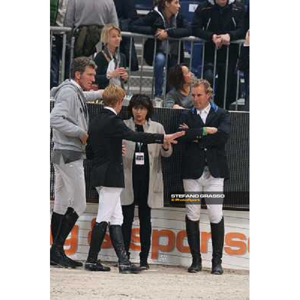 Eleonora Ottaviani and riders Rolex Fei World Cup Jumping Verona Fieracavalli 2012 Verona,11th nov.2012 ph.Stefano Grasso