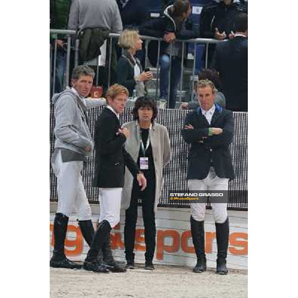 Eleonora Ottaviani and riders Rolex Fei World Cup Jumping Verona Fieracavalli 2012 Verona,11th nov.2012 ph.Stefano Grasso