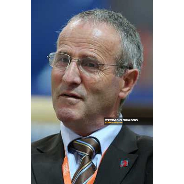 Rolf Luedi, course designer Rolex Fei World Cup Jumping Verona Fieracavalli 2012 Verona,11th nov.2012 ph.Stefano Grasso