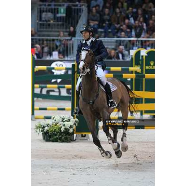 Josè Maria Larocca and Royal Power Rolex Fei World Cup Jumping Verona Fieracavalli 2012 Verona,11th nov.2012 ph.Stefano Grasso