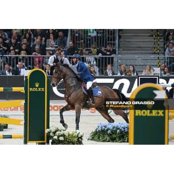 Juan Carlos Garcia and Bonzai Van de Warande Rolex Fei World Cup Jumping Verona Fieracavalli 2012 Verona,11th nov.2012 ph.Stefano Grasso