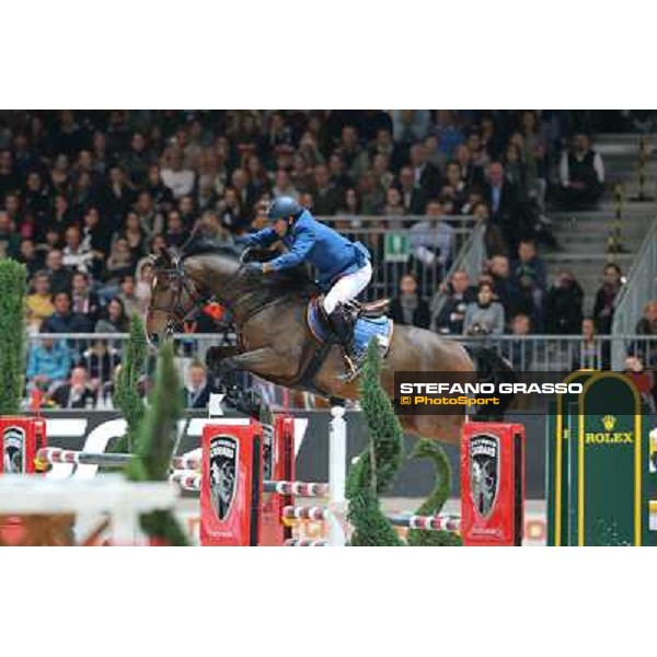 Juan Carlos Garcia and Bonzai Van de Warande Rolex Fei World Cup Jumping Verona Fieracavalli 2012 Verona,11th nov.2012 ph.Stefano Grasso