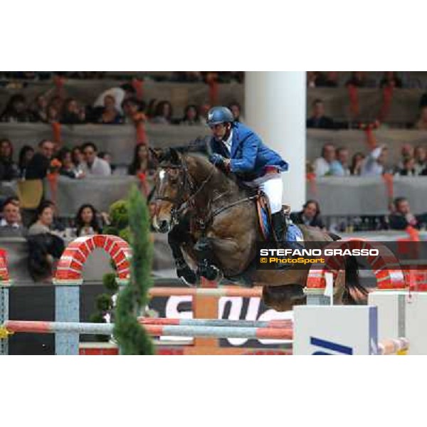 Juan Carlos Garcia and Bonzai Van de Warande Rolex Fei World Cup Jumping Verona Fieracavalli 2012 Verona,11th nov.2012 ph.Stefano Grasso