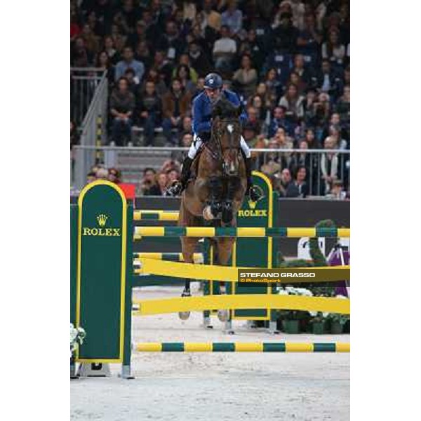 Juan Carlos Garcia and Bonzai Van de Warande Rolex Fei World Cup Jumping Verona Fieracavalli 2012 Verona,11th nov.2012 ph.Stefano Grasso