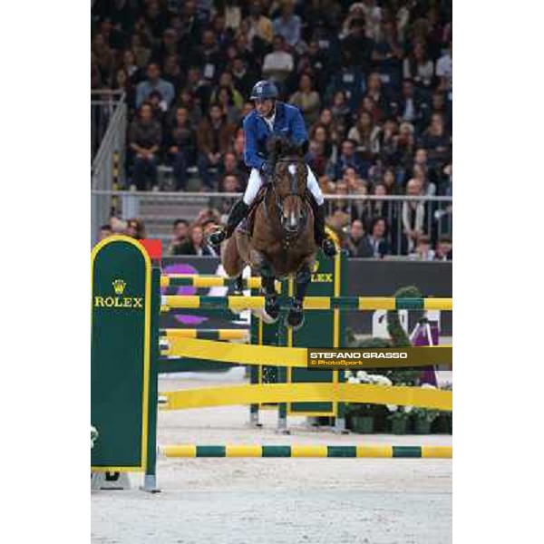 Juan Carlos Garcia and Bonzai Van de Warande Rolex Fei World Cup Jumping Verona Fieracavalli 2012 Verona,11th nov.2012 ph.Stefano Grasso