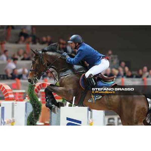 Juan Carlos Garcia and Bonzai Van de Warande Rolex Fei World Cup Jumping Verona Fieracavalli 2012 Verona,11th nov.2012 ph.Stefano Grasso