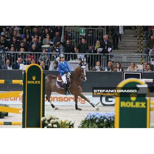 Clarissa Crotta and West Side V Meerputhoeve Rolex Fei World Cup Jumping Verona Fieracavalli 2012 Verona,11th nov.2012 ph.Stefano Grasso