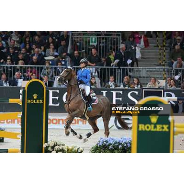 Clarissa Crotta and West Side V Meerputhoeve Rolex Fei World Cup Jumping Verona Fieracavalli 2012 Verona,11th nov.2012 ph.Stefano Grasso