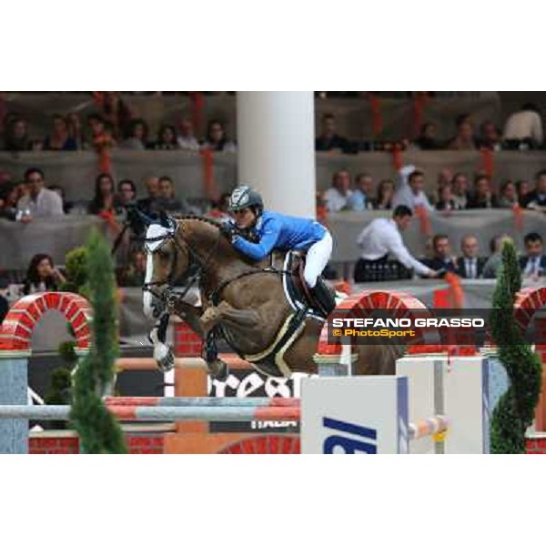 Clarissa Crotta and West Side V Meerputhoeve Rolex Fei World Cup Jumping Verona Fieracavalli 2012 Verona,11th nov.2012 ph.Stefano Grasso