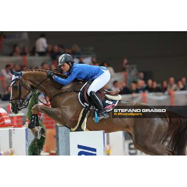 Clarissa Crotta and West Side V Meerputhoeve Rolex Fei World Cup Jumping Verona Fieracavalli 2012 Verona,11th nov.2012 ph.Stefano Grasso